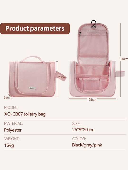 Necessaire in Gray Farbe 25cm