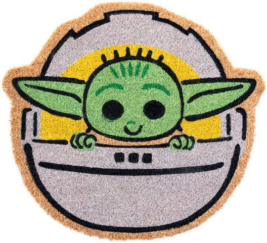 Grupo Erik Doormat from Coconut Tree Star Wars The Mandalorian The Child Multicolour 40x60cm FGE0024 Multicolour