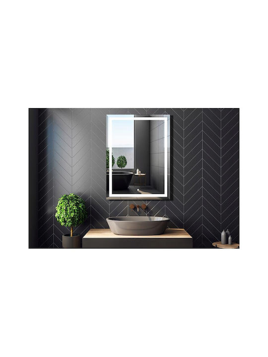 Badezimmerspiegel LED 60x80cm