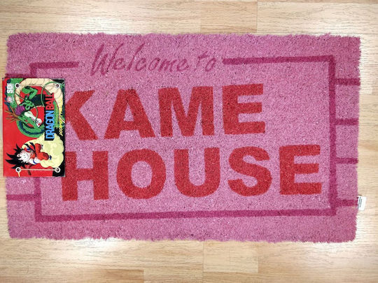 Sd Toys Πατάκι Εισόδου από Κοκοφοίνικα Dragon Ball - Kame House Ροζ 40x60εκ.