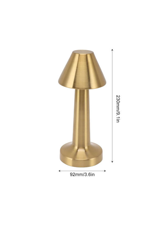 Dekorative Lampe Gold