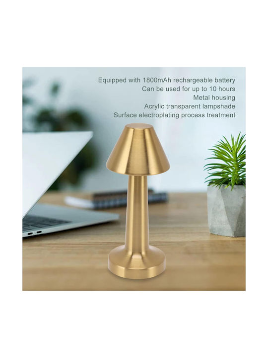 Dekorative Lampe Gold