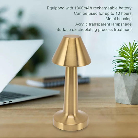 Dekorative Lampe Gold