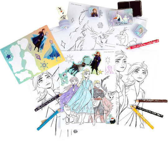 Gim Δημιουργικό Σετ Ζωγραφικής Frozen