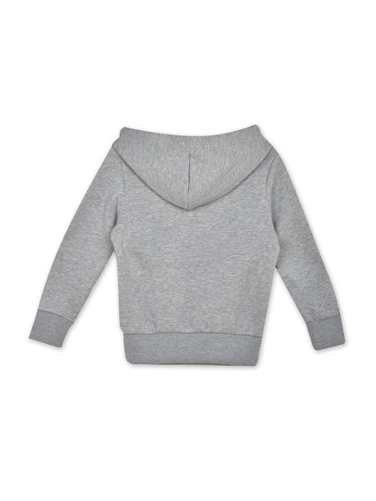 BodyTalk Kinder Sweatshirt mit Kapuze und Taschen Grey