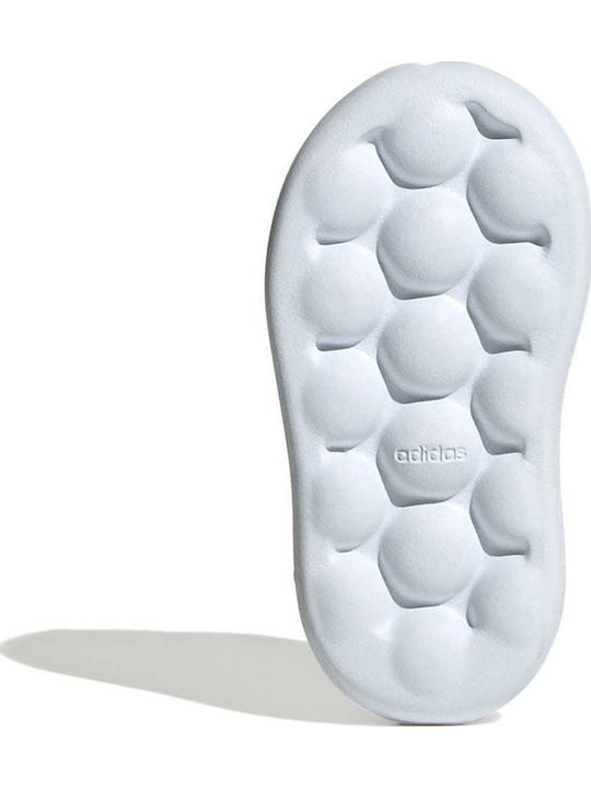 Grand Court 2.0 Kids Sneakers with Hoop & Loop Closure Cloud White / Crystal Jade / Clear Pink