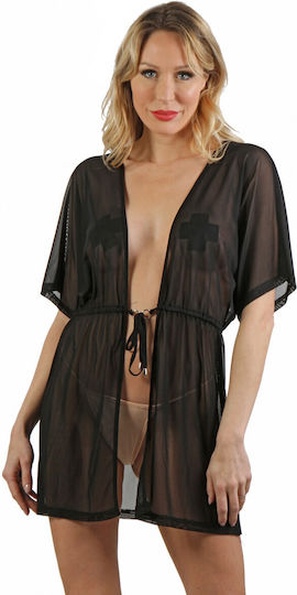 Soiemio Sexy Babydoll Μαύρο