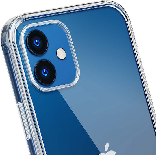 3MK Clear Back Cover Σιλικόνης 1.2mm Διάφανο (iPhone 12 / 12 Pro)