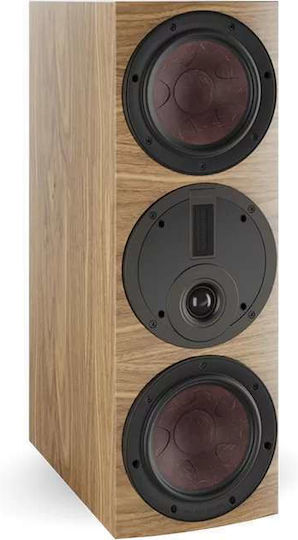 Dali Rubikore Cinema 18713-3772 Hi-Fi Lautsprecher Zentrale 200W 2.5 Anzahl von Fahrern B58.1xT40xH19.7cm. Natural Walnut Veneer