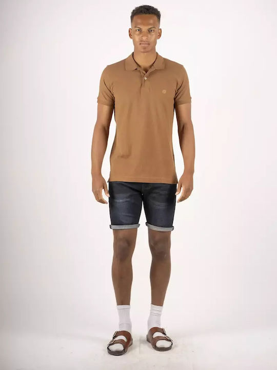 Marcus Herren Shirt Polo Braun