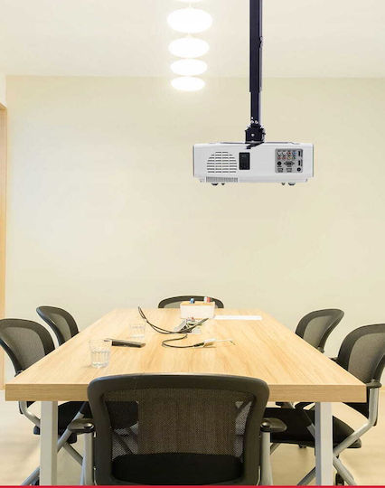 Zenwire Projektorhalterung Decke mit maximaler Belastung von 25kg Schwarz