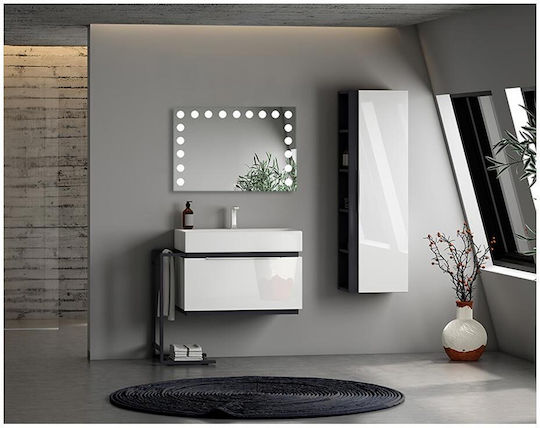 Bathroom Mirror Led Touch with Length 80cm