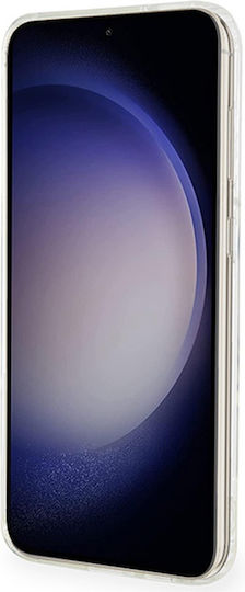 Karl Lagerfeld Ikonik Magsafe Back Cover Plastic / Silicon Transparent (Galaxy S23+) KLHMS23MHFCKNOT