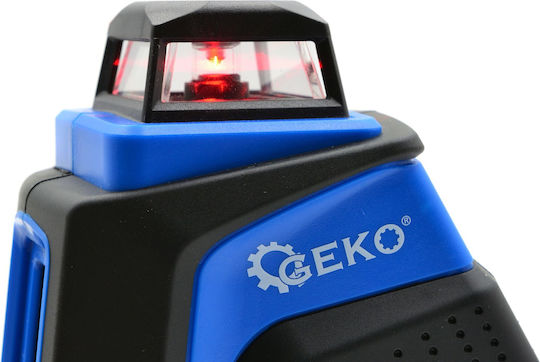 Geko Liniar Nivelă Laser Fascicul Roșu 1.5V cu Domeniu de Lucru 25m