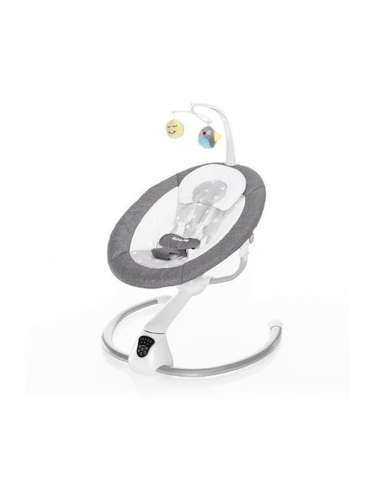 Zopa Electric Baby Relax 2 in 1 with Music Gray stars/Grey for Child up to 9kg