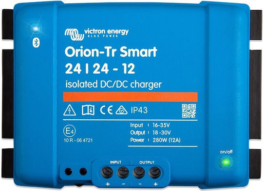 Victron Energy Orion-Tr Smart 24 - 24 12A Inverter Ισχύος 280W (Μονοφασικό) ORI242428120
