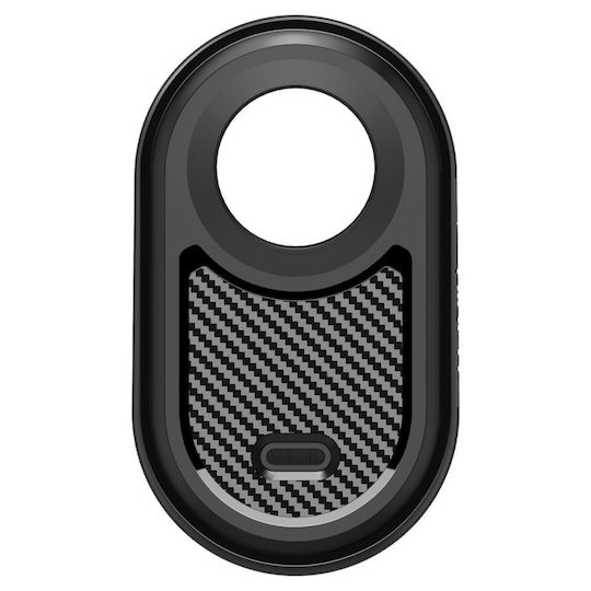 Spigen Rugged Armor Θήκη Μπρελόκ Σιλικόνης για SmartTag2 σε Μαύρο χρώμα