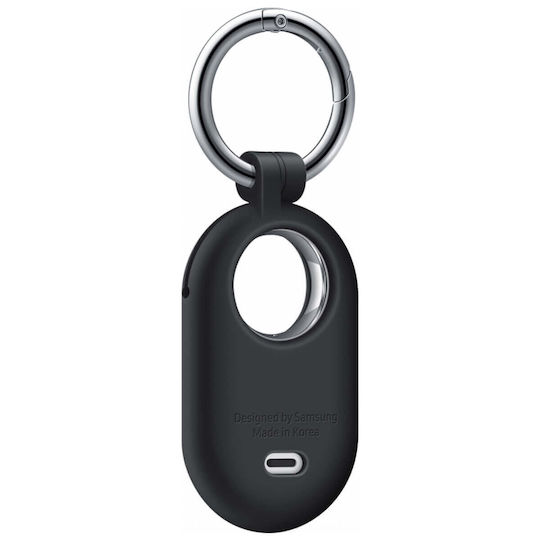 Samsung Keychain Case Silicone for SmartTag2 Black