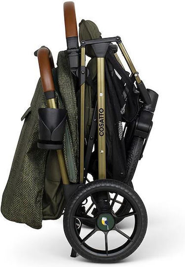 Woosh Kinderwagen Geeignet für Neugeborene Khaki 7.2kg