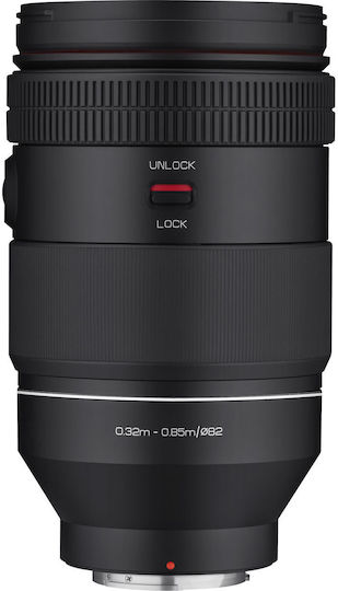 Samyang Full Frame Φωτογραφικός Φακός AF 35-150mm F2-2.8 FE Tele Zoom για Leica L Mount Μαύρος