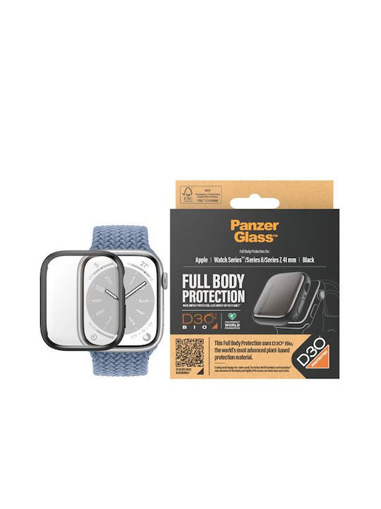 PanzerGlass Защитен екран за Apple Watch 9 41 мм 1бр 3689 Черно
