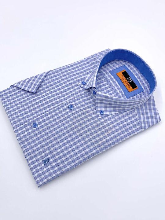 Poli Gianni Men's Shirt Blue