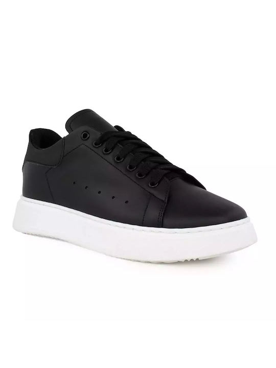 Perlamoda Herren Sneakers Schwarz