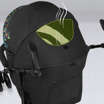Lionelo Irma Umbrella Stroller Suitable for Newborn Black Dark Gray
