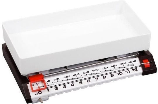 Orion Αναλογική Ζυγαριά Κουζίνας με Κάδο έως 13kg Λευκή