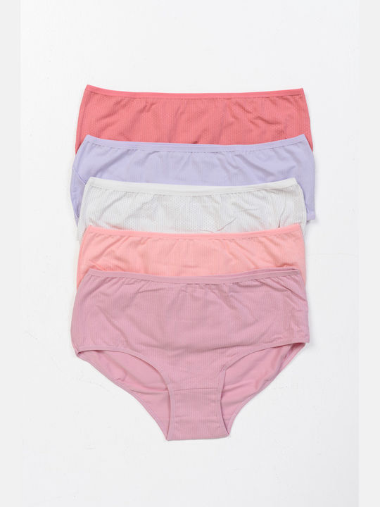 Βαμβακερά Γυναικεία Slip MultiPack Multicolor