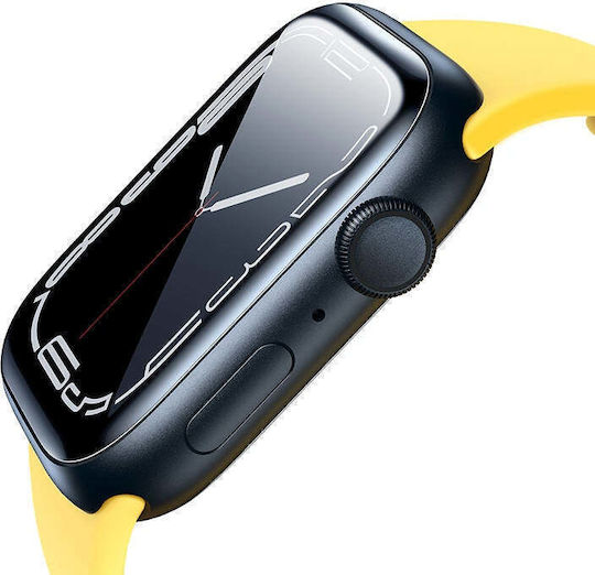 Baseus Curved Glass Protector Vollflächig gehärtetes Glas für das Apple Watch 41mm 1Stück SGWJ010601