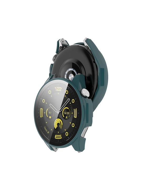 Пластмасов Калъф в Зелен цвят за Honor Watch 4 Pro