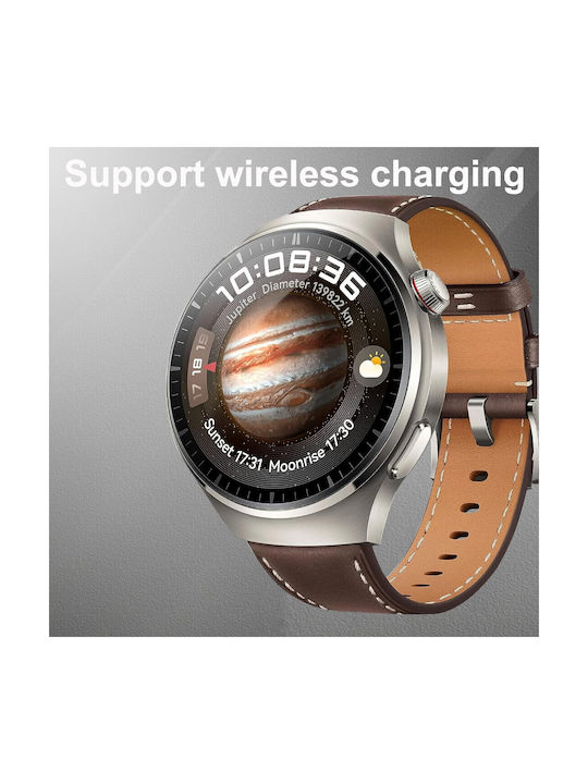 Defense Frame Plastikhülle in Schwarz Farbe für Huawei Watch 4 / Watch 4 Pro