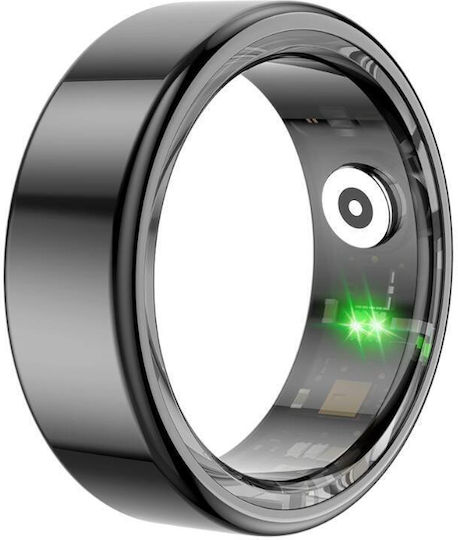 Colmi R02 Smart Ring 19.8mm με Παλμογράφο Μαύρο