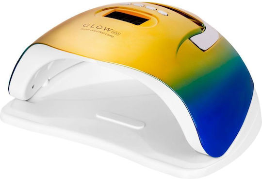 Activeshop Επαγγελματική Λάμπα Glow F2 Φουρνάκι Νυχιών LED 220W Χρυσό