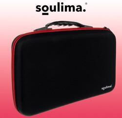Soulima Cosmetic Case Black H6xW27xD33cm