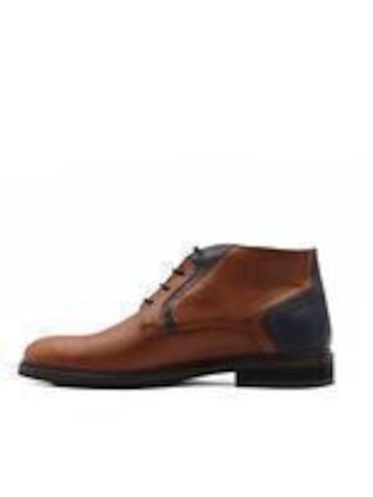 Antonio Shoes Men's Leather Boots Camel