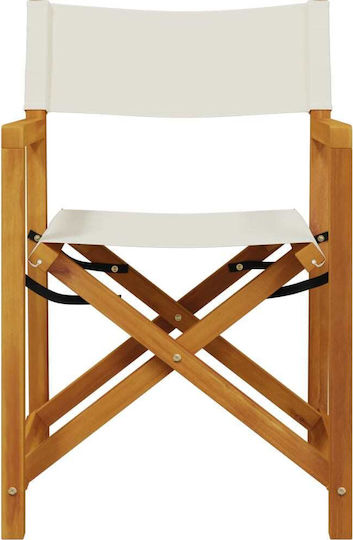 Regiestuhl Cream 54x53.5x85.5cm