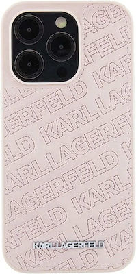 Karl Lagerfeld Back Cover Plastic Pink (iPhone 15 Pro Max)