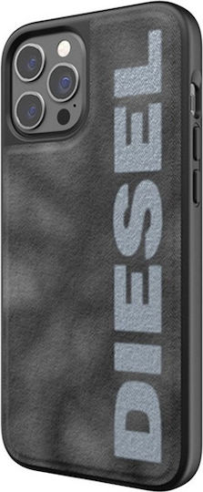 Diesel Moulded Umschlag Rückseite Silikon / Kunststoff Blau (Iphone 12/12 pro)
