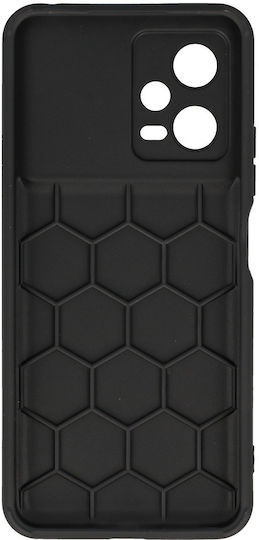 Techwave Back Cover Σιλικόνης Μαύρο (Redmi Note 12 5G / Poco X5 5G)