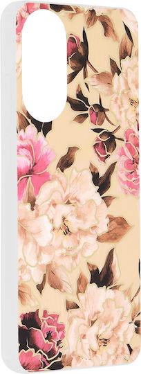 Techsuit Marble Umschlag Rückseite Silikon Lila (Oppo A78 4G - Mary Berry Nackt)