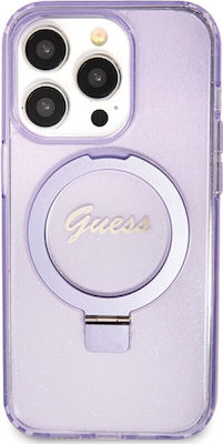 Guess Back Cover Πλαστικό Μωβ (iPhone 15 Pro)