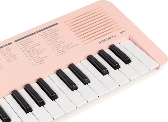 Medeli Keybaord MK1PK cu 37 Taste Roz