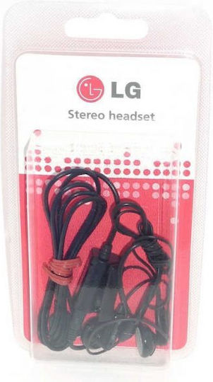 LG SGEY0006401 In-ear Handsfree Ακουστικά με Βύσμα 3.5mm Μαύρο
