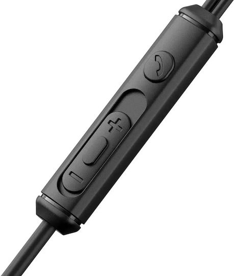Joyroom JR-EC07 In-ear Handsfree Ακουστικά με Βύσμα USB-C Μαύρο