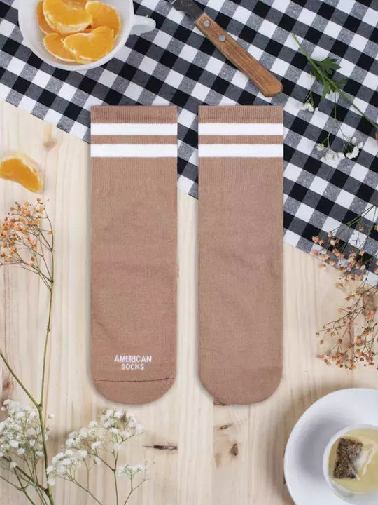 American Socks Κάλτσες Καφέ