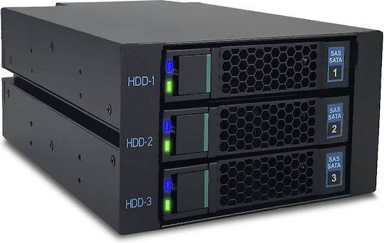 Fantec Wr-c2131-6g Backplane 3x 3 5/2 5 Hdd Ssd