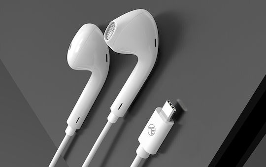 Tellur Urbs Earbuds Handsfree with USB-C Connector White