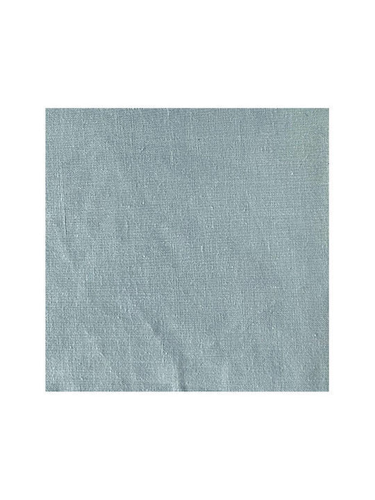 TnS Sheet for Single Bed with Elastic 100x200+25cm. Sky Blue